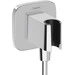 Підключення для душового шлангу Hansgrohe Fixfit Porter E Chrome 26887000 (з тримачем), фото 