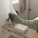 Умывальник VBI Asti S White VBI-013001 (41x30 см), Доступные размеры: 41 x 30, Цвет производителя: белый глянец, фото 