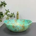 Умивальник VBI Parma Marble Green Matt VBI-011003 (40x33 см, зелений матовий, чаша), Доступні розміри: 40 x 33, Колір виробника: зелений матовий, фото , изображение 2