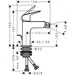 Смеситель для биде Hansgrohe Logis Chrome 71201000 (с донным клапаном), Цвет производителя: хром, фото 2