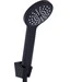 Смеситель для ванны Lidz Latwa 005 Black Matt LDLAT005BLA45420 (черный матовый, с лейкой и шлангом), Цвет производителя: черный матовый, фото 5