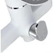 Смеситель для ванны Lidz Latwa 005 White/Chrome LDLAT005WHI45425 (белый/хром, с лейкой и шлангом), Цвет производителя: белый, хром, фото 3