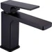Змішувач для умивальника Qtap Gemini Black Matt QTGEM272BLM45690 (чорний матовий, з гігієнічним душем), Колір виробника: чорний матовий, фото , изображение 2