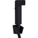Змішувач для умивальника Qtap Gemini Black Matt QTGEM272BLM45690 (чорний матовий, з гігієнічним душем), Колір виробника: чорний матовий, фото , изображение 3