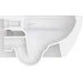 Безобідковий підлоговий унітаз Catalano Sfera 55 NewFlush 0514550001+5SCSTP000+9056080000 (воронкоподібний, з сидінням), фото , изображение 3