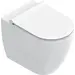 Безобідковий підлоговий унітаз Catalano Sfera 55 NewFlush 0514550001+5SCSTP000+9056080000 (воронкоподібний, з сидінням), фото 
