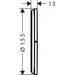 Переключатель на 3 потребителя Hansgrohe ShowerSelect Comfort S Brushed Bronze 15558140+01500180 (брашированная бронза, внутренняя часть в комплекте), Цвет производителя: брашированная бронза, фото 14