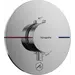 Смеситель скрытого монтажа с термостатом для душа Hansgrohe ShowerSelect Comfort S Chrome 15562000+01500180 (хром, внутренняя часть в комплекте), Цвет производителя: хром, фото 2