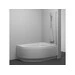 Стеклянная шторка для ванны Ravak Rosa CVSK1 160/170 R (7QRS0C00Y1, 100x150 см, стекло прозрачное, профиль хром, правая), Доступные размеры: 100 x 150 R, Цвет производителя: хром, фото 2