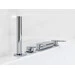 Смеситель на борт ванны Ravak Chrome CR 025.00CR (X070073, каскадный излив, на четыре отверстия), фото 5