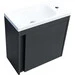 Тумба з раковиною Devit Small Anthracite Matt 063050A (50 см, антрацит матовий, підвісна), Доступні розміри: 50, Колір виробника: антрацит матовий, фото , изображение 5