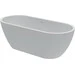 Акриловая ванна Koller Pool AquaLuxe White 0202260101 (170x75 см, белая, отдельностоящая, с ножками и сифоном), Цвет производителя: белый, фото 