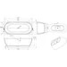 Акриловая ванна Koller Pool AquaLuxe White 0202260101 (170x75 см, белая, отдельностоящая, с ножками и сифоном), Цвет производителя: белый, фото 5