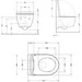Безободковый подвесной унитаз Qtap Scorpio Ultra Quiet Rimless QT14332380AW (воронкообразный, с сиденьем), фото 19