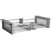Мойка для кухни Lidz Handmade H5045 Brushed Steel LDH5045BRU3538347517 (50x45 см, брашированная сталь, 3.0/1.0 мм, с корзиной, сифоном и дозатором), Доступные размеры: 50 x 45, Цвет производителя: брашированная нержавеющая сталь, Тип поверхности: brash (брашированная, матовая), фото 9