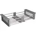 Мойка для кухни Lidz Handmade H5045 Brushed Steel LDH5045BRU3538347517 (50x45 см, брашированная сталь, 3.0/1.0 мм, с корзиной, сифоном и дозатором), Доступные размеры: 50 x 45, Цвет производителя: брашированная нержавеющая сталь, Тип поверхности: brash (брашированная, матовая), фото 13