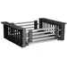 Мойка для кухни Lidz Handmade H6050HB Decor Black PVD Honeycomb LDH6050BDECPVD4837149129 (60x50 см, черный декор, 2.5/0.5 мм, с корзиной, сифоном и дозатором), Доступные размеры: 60 x 50, фото 17