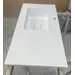 Умивальник-стільниця Snail Аляска R White Matt 167RA100M (120x50 см, білий матовий, з крилом), Доступні розміри: 120 x 50 R, Колір виробника: білий матовий, фото , изображение 4