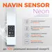 Електрична рушникосушарка Navin Авангард Sensor 12-128053-9050 (900x500, білий глянсовий, правий, сенсорний, з таймером), Доступні розміри: 900 x 500, Колір виробника: білий глянець, Підключення рушникосушарки: праве, фото , изображение 5