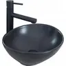Раковина Rea Sofia N Black Matt REA-U0333 (41x34.5 см, чорна матова, чаша), Доступні розміри: 41 x 34, Колір виробника: чорний матовий, фото 