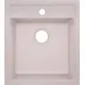Мийка для кухні Lidz 460х515/200 COL-06 (LIDZCOL06460515200, 45.5x51.3 см, бежева, з сифоном), Колір виробника: бежевий, фото 