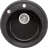 Мойка для кухни Lidz D510/200 GRF-13 (LIDZGRF13D510200, 50.5 см, графит, с сифоном), Цвет производителя: графит, фото 