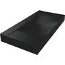 Умивальник Miraggio Fly 1000 Mirastone Black Shine 8813463 (100x48 см, чорний, з крилом), Доступні розміри: 100 x 48, Колір виробника: чорний, Технологія виробництва: Mirastone, фото 