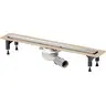 Душевой трап Viega Advantix Visign ER10 Stainless steel 753177 (90 см, нержавейка), Цвет производителя: нержавейка, Доступные размеры: 90, фото 