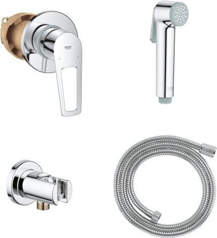 Гігієнічний душ із змішувачем Grohe Bauloop New Chrome UA11104201U ...