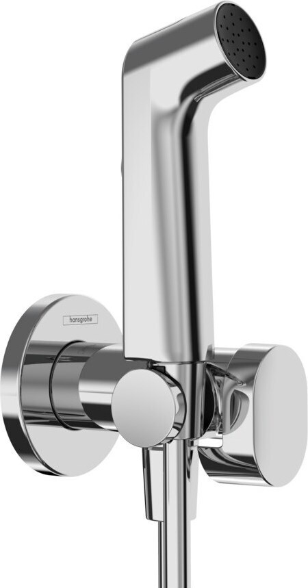 Гігієнічний душ із вентилем Hansgrohe Bidette 1jet S Chrome 29232000 ...