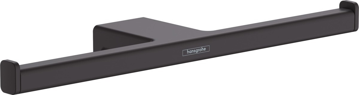 41748670 Держатель для туалетной бумаги Hansgrohe AddStoris Black Matt 41748670 ...