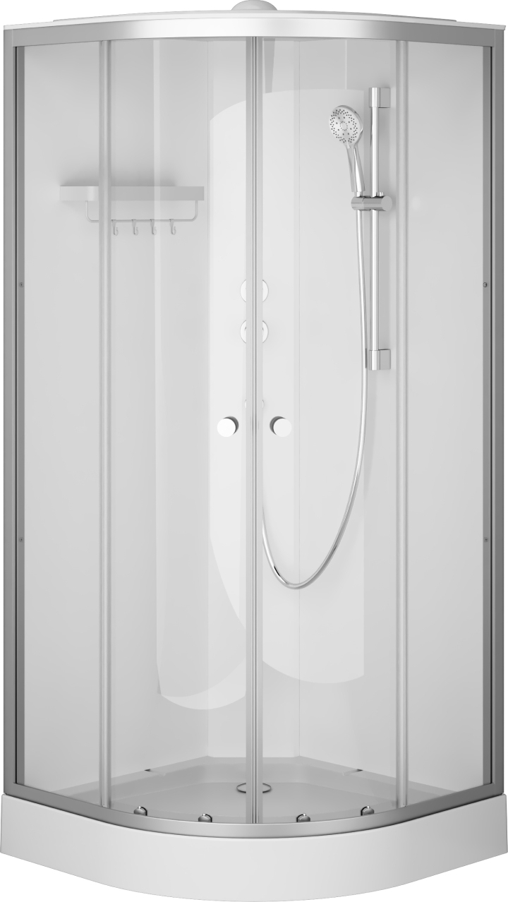 Душовий бокс Am.Pm X-Joy W94C-401-090MT (90x90 см, прозоре скло