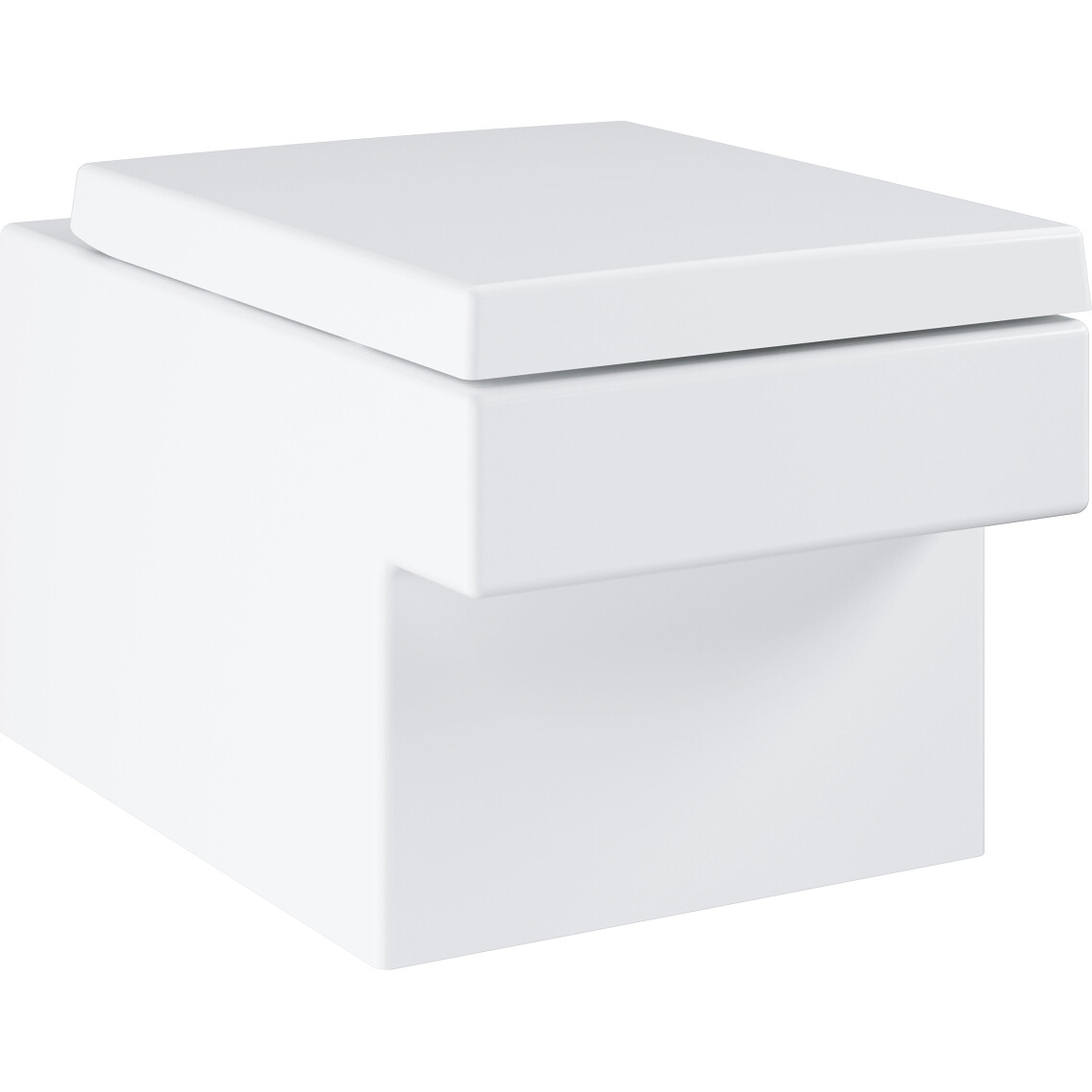 Безободковый напольный унитаз Grohe Cube Ceramic 3948500H+39488000 (с ...