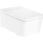 Безободковый подвесной унитаз Roca Inspira Square A346537000 (без сидения), Цвет производителя: белый глянец, фото 