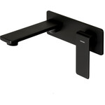 Смеситель скрытого монтажа для умывальника Corsan Trino Black Matt CMB7115BL (черный матовый, внутренняя часть в комплекте), Цвет производителя: черный матовый, фото 