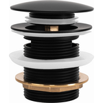 Змішувач прихованого монтажу для умивальника Rea Owen Black+Box REA-B5332 (чорний матовий, внутрішня частина в комплекті), Колір виробника: чорний матовий, фото , изображение 2