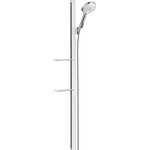 Душевой гарнитур Hansgrohe Raindance Select S White/Chrome 27646400 (белый/хром, с 2 полками), фото 