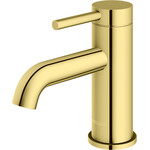 Смеситель для раковины Kohlman Axel Gold QB100AGD (золотой, низкий), Цвет производителя: золото, фото 