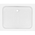 Душова кабіна без піддону 100x80 см Lidz Wawel SC100x80.SAT.LOW.FR (LWASC10080SATLOWFR2, профіль сатин, скло матове), фото , изображение 2
