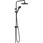 Душевая система Hansgrohe Vernis Blend Showerpipe 200 Black Matt 26272670 (черная матовая, без смесителя), фото 