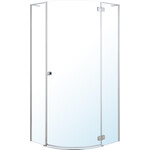 Душевая кабина Volle Benita Right 1017.114600R (90x90 см, стекло прозрачное, профиль хром), Доступные размеры: 90 x 90 R, Цвет производителя: хром, фото 