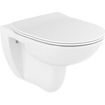 Безободковый подвесной унитаз Roca Debba A34H992000 (c сиденьем), фото 