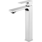 Смеситель для умывальника Volle Leon Chrome 1511.010201 (высокий), фото 