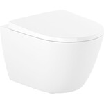 Безобідковий підвісний унітаз Roca Ona A34H689000 (з сидінням), фото 
