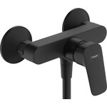 Смеситель для душа Hansgrohe Logis Black Matt 71600670 (черный матовый), фото 