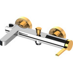 Смеситель для ванны Volle Mora Chrome/Gold 1537.030122 (хром/золотой), Цвет производителя: хром, золото, фото 