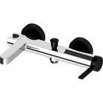 Смеситель для ванны Volle Mora Chrome/Black Matt 1537.030125 (хром/черный матовый), Цвет производителя: хром, черный матовый, фото 