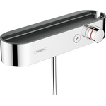 Смеситель для душа с термостатом Hansgrohe ShowerTablet Select 24360000 (с полкой), Цвет производителя: хром, фото 