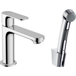 Смеситель для умывальника Hansgrohe Rebris S 72215000 (с гигиеническим душем), Цвет производителя: хром, фото 