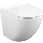 Безободковый подвесной унитаз Koller Pool Round Smart 1872570198 (RN-0490-RQ3, воронкообразный, с сиденьем), фото 